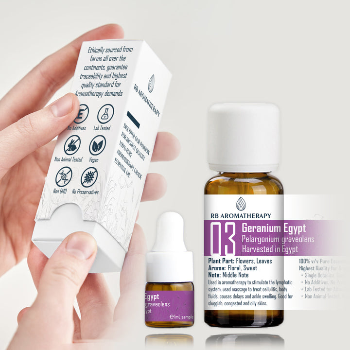 埃及天竺葵精油Geranium Egypt REAL BOTANY